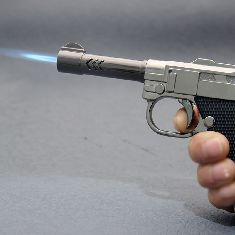 Straight Flush Blue Flame Toy Gun Lighter