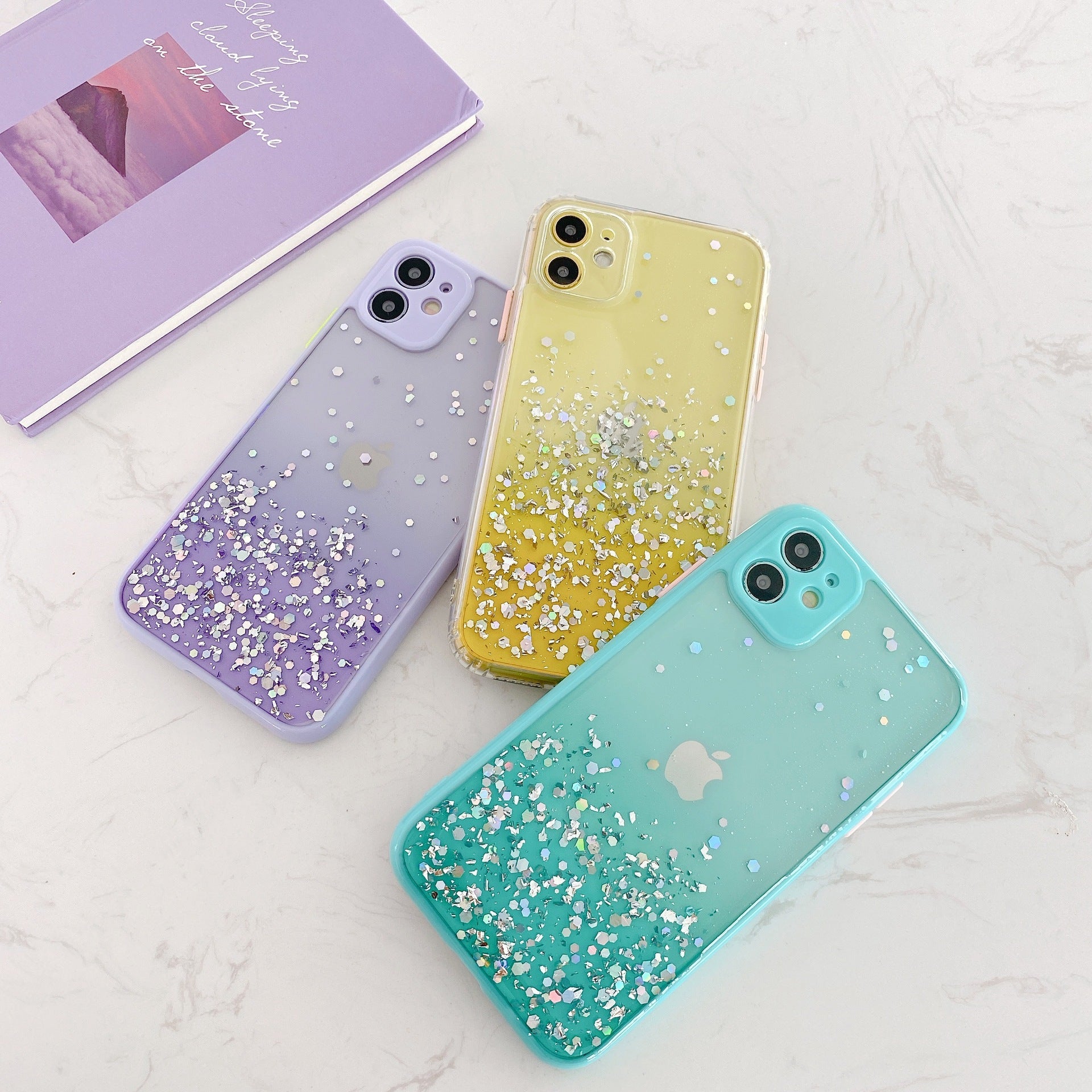 GradientGlitz Glitter Gradient Phone Case