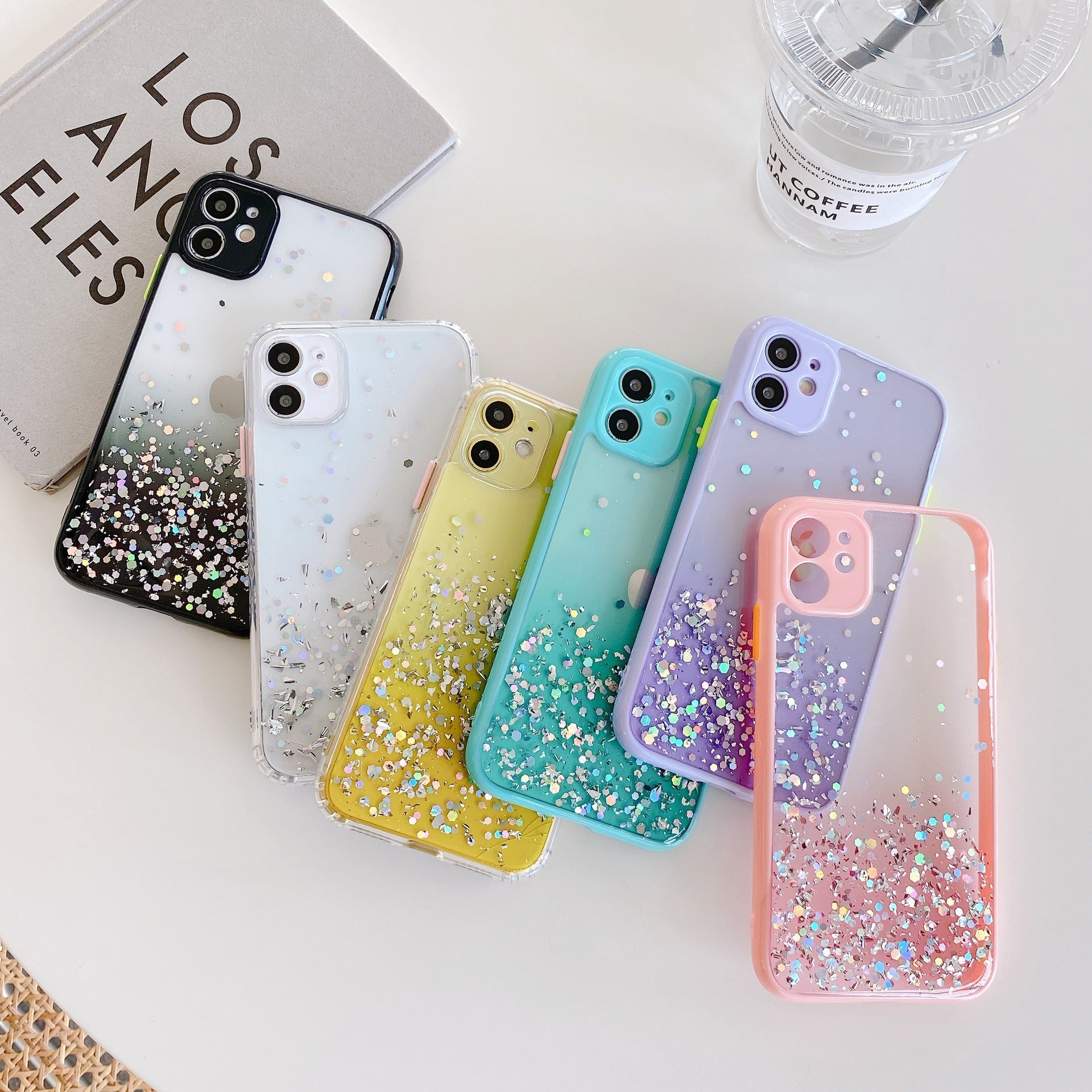 GradientGlitz Glitter Gradient Phone Case
