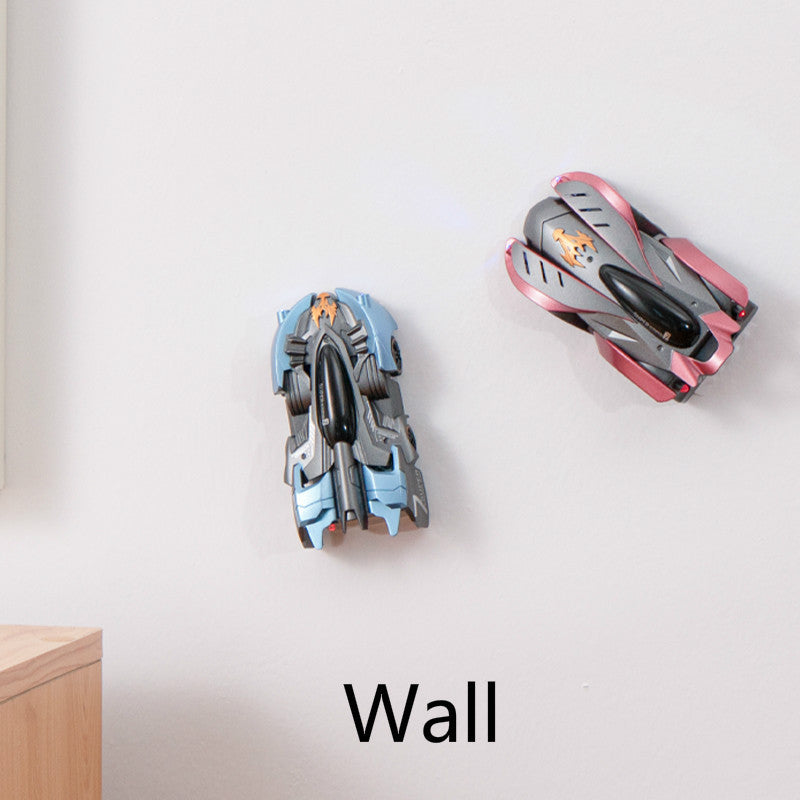 Remote control vehicle for wall climbing
