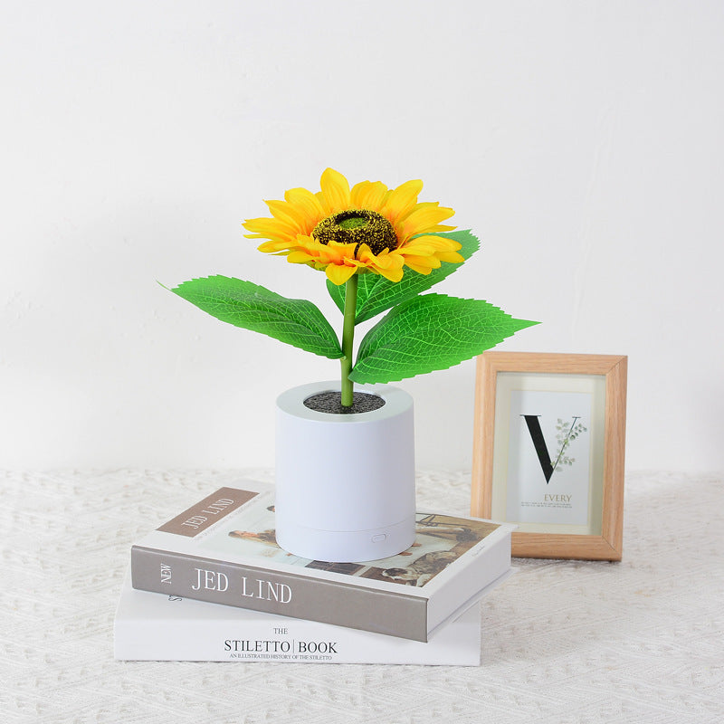 SunGleam Rechargeable Sunflower LED Lamp