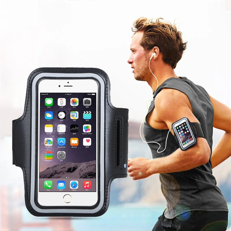 4-7inch Mobile Phone Armband Outdoor Sports Holder Gym Running Phone Bag Arm Band Cases for iPhone Samsung Xiaomi Redmi Holder