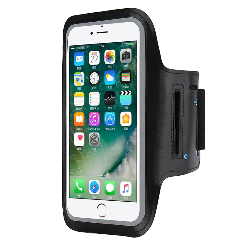 4-7inch Mobile Phone Armband Outdoor Sports Holder Gym Running Phone Bag Arm Band Cases for iPhone Samsung Xiaomi Redmi Holder