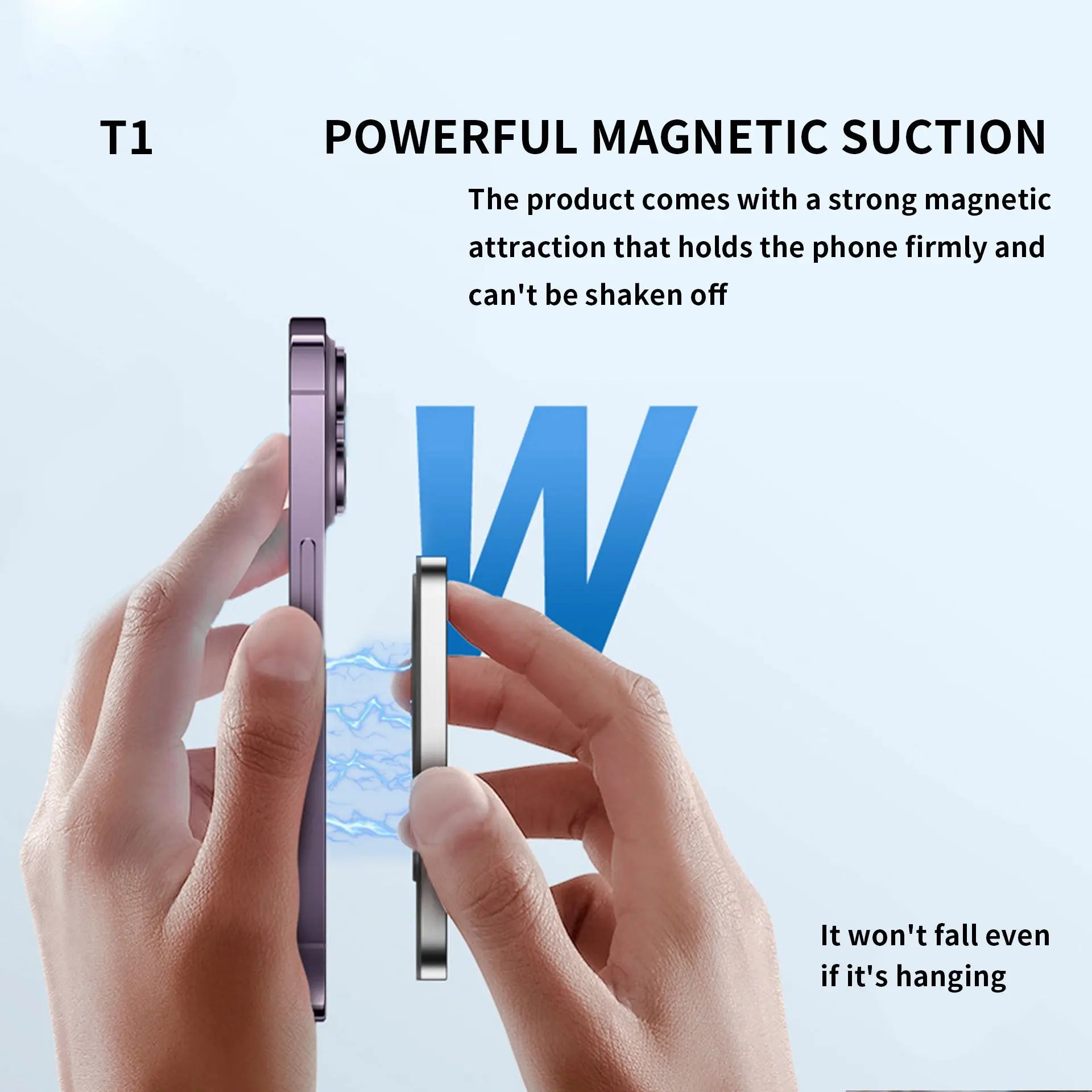 Magnetic Rear Camera For Live Streaming Creating Content Self-Timer