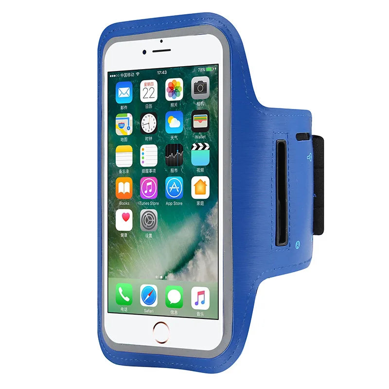 4-7inch Mobile Phone Armband Outdoor Sports Holder Gym Running Phone Bag Arm Band Cases for iPhone Samsung Xiaomi Redmi Holder