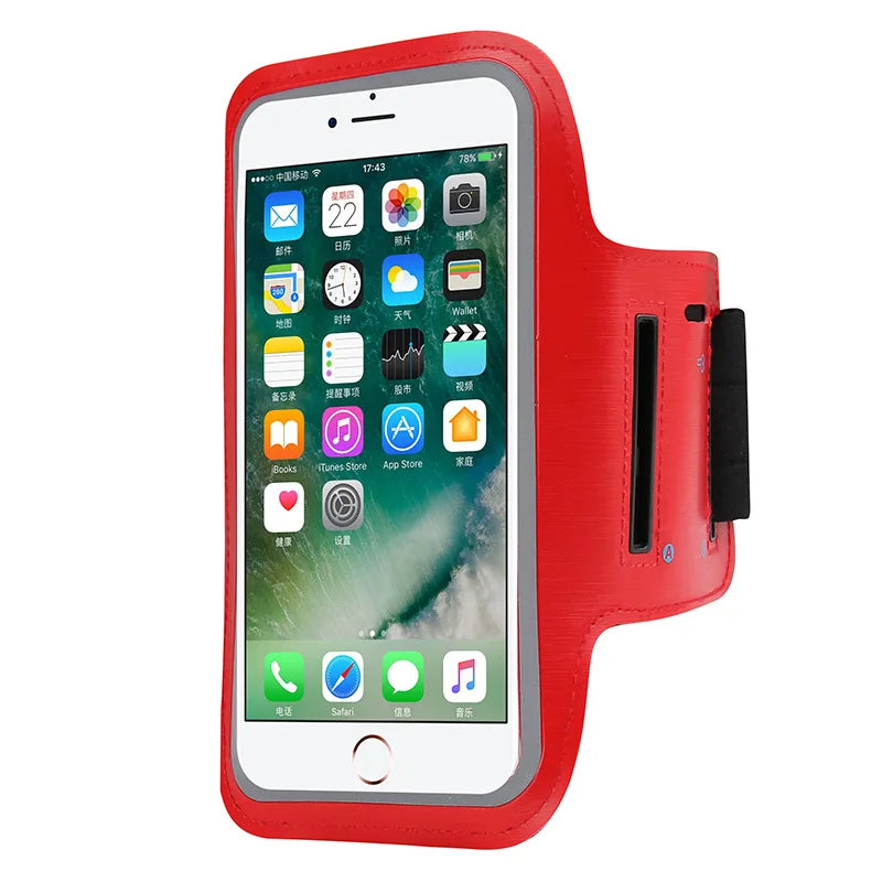 4-7inch Mobile Phone Armband Outdoor Sports Holder Gym Running Phone Bag Arm Band Cases for iPhone Samsung Xiaomi Redmi Holder