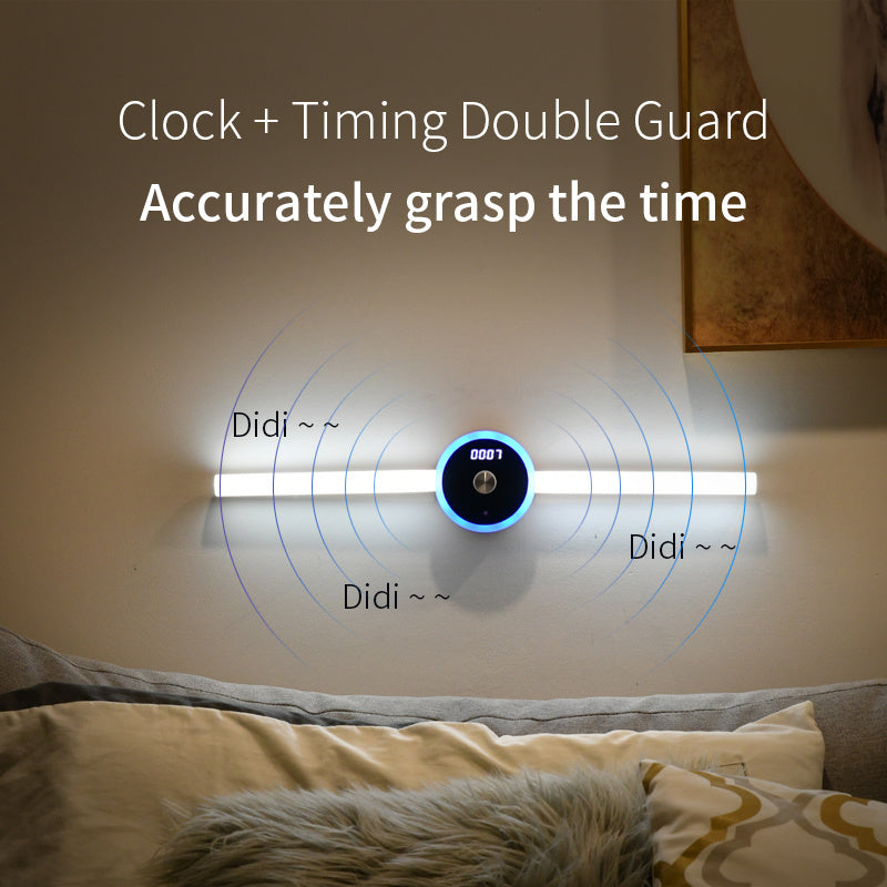 TimeGlow Smart Cabinet Light & Sensor Clock