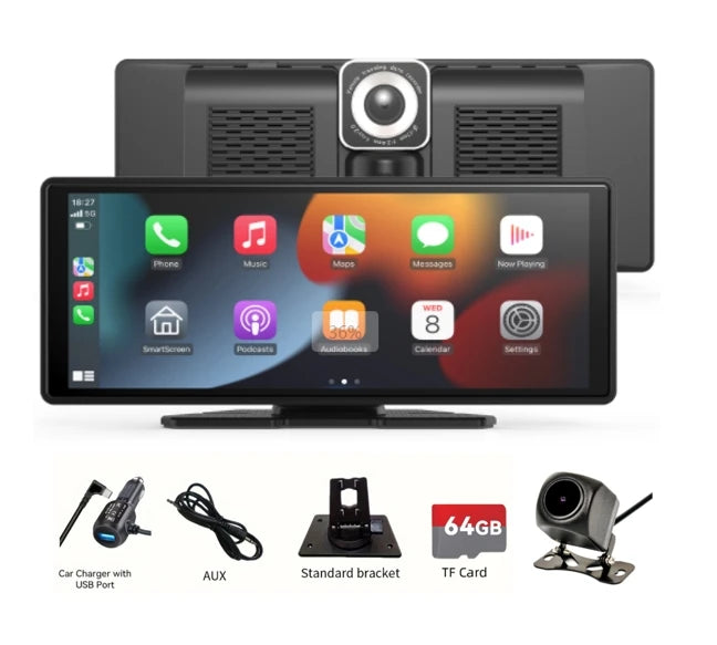 Universal 10.26” Screen Car Radio Multimedia WIFI Video Player Wireless Carplay Screen for Apple Or Android