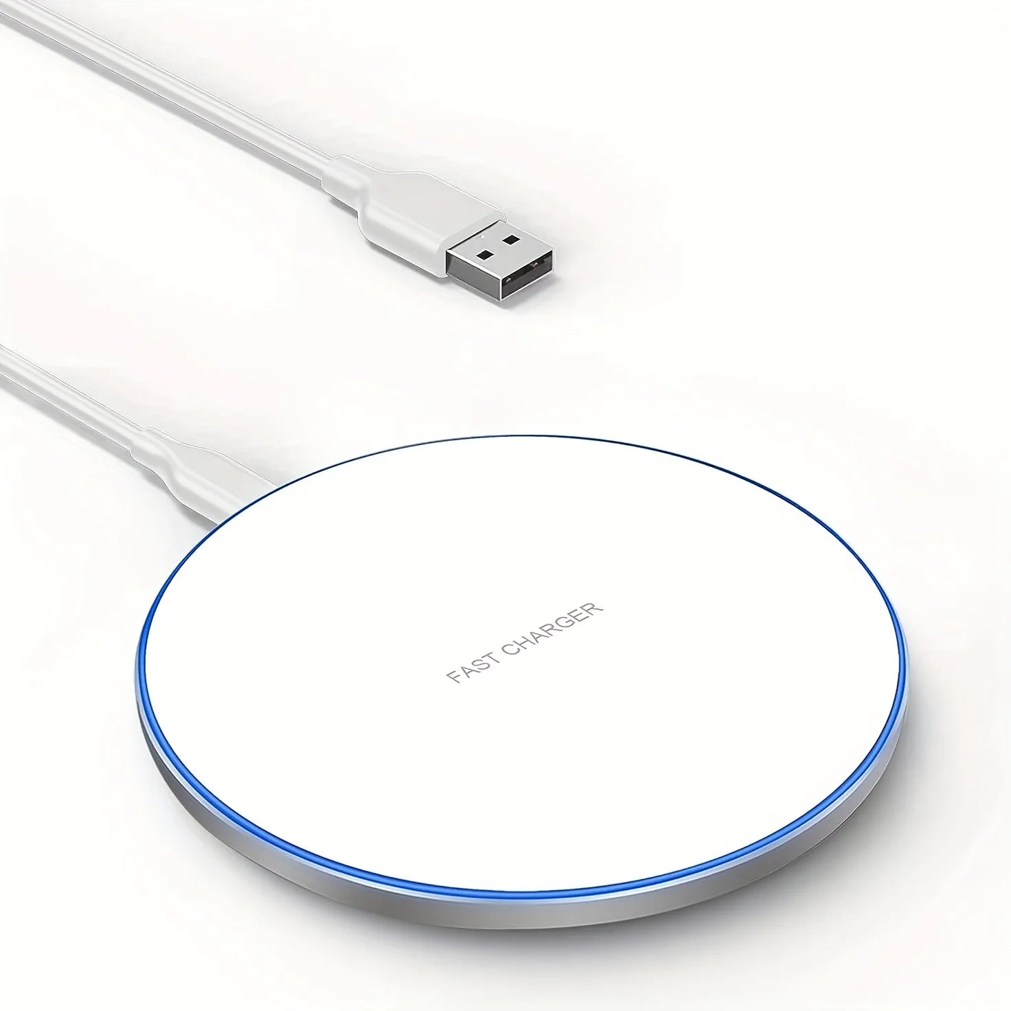 2-in-1 Wireless Charging Pad – Fast Induction Charger Dock for iPhone 12–16 Pro Max, Samsung, Xiaomi, Huawei